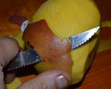 Foto del paso 1 de la receta: Mango achilado con Tahini