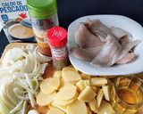 Foto del paso 1 de la receta: Sopa de patatas y pescado {con un toque marroquí}