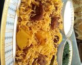 A picture of step 1 of Memoni Akni.