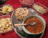 Foto del paso 8 de la receta: Tacos de pollo, huevo, jamón, muzzarella y panceta