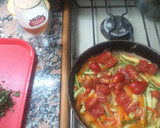 Foto del paso 3 de la receta: Salteado de verduras y provoleta y algo más