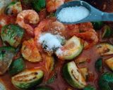 Foto langkah ke 2 dari resep Balado Terong Bulat dan Udang.