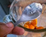 A picture of step 3 of Yummy 🍊 orange juice.