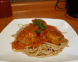 Foto del paso 7 de la receta: Albóndigas de lenteja en salsa al estilo de Grace
