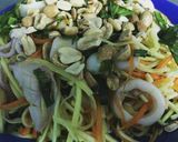 Hình bước làm 4 của món Gỏi xoài mực tươi
