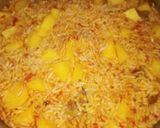A picture of step 3 of Palm Oil Jollof Rice.
