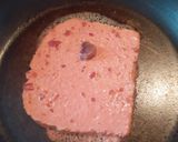 A picture of step 5 of Valentine breakfast ❤❤❤ strawberry jam French toast.