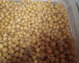A picture of step 1 of Street Style Mix Chaat.