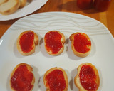 Foto del paso 2 de la receta: Canapé de pulpo, pimiento confitado y queso manchego