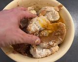 Karácsonyi egész, töltött, gesztenyés bébipulyka recept fázis 7 fotója