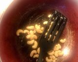 A picture of step 1 of Kaju Panner Masala.