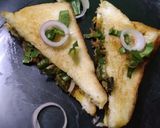 ঝাল ঝাল সেন্ডউইচ রেসিপির ধাপ 4 ছবি