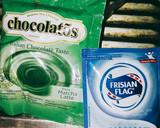 Foto langkah ke 1 dari resep ❂ 15) Es kepal krikil matcha #BikinRamadanBerkesan.