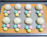 Foto langkah ke 5 dari resep Unicorn rainbow pastry mooncake(spiral mooncake).