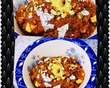 A picture of step 3 of Halwai style gajar ka halwa.