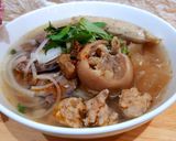 Hình bước làm 6 của món Bún bò giò heo