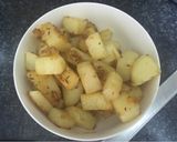 Foto del paso 4 de la receta: Bonito con patatas y reducción de Soja con balsámico de fresa