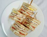 Foto langkah ke 6 dari resep Club Sandwich ala Chefput.