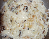Foto del paso 3 de la receta: Quiche de setas y cebolla caramelizada sin hojaldre