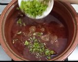 A picture of step 10 of Dahi Gosht(yoghurt Curry).