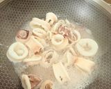 Gambar langkah 2 resipi 👩‍🍳Sotong Tumis Kangkung.