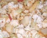 A picture of step 2 of Spicy Potato and Cauliflower (Aloo Gobhi ki masaledar sabzi recipe).