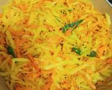 A picture of step 4 of Raw Papaya and carrot Sambharo.