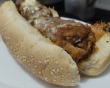 Foto del paso 5 de la receta: Perrito🌭caliente🧀a mi estilo🥑🍅🧅