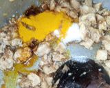A picture of step 6 of Haleem Mix.