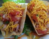 A picture of step 3 of Chapati Taco chat.