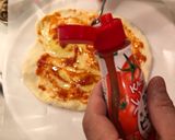 Hình bước làm 11 của món Pizza của anh xã (có video trong bước làm)