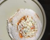 A picture of step 3 of Mix veg bread canapé.
