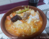 Foto del paso 4 de la receta: Chorizo patatero y morcilla con garbanzos, zanahoria, gallina y col
