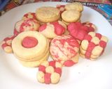A picture of step 10 of Butter Cookies😋😋.