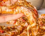 Foto del paso 5 de la receta: Pizza con base de boniato
