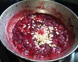 A picture of step 4 of Beet halva.