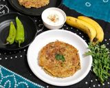 A picture of step 4 of Farali chilla.