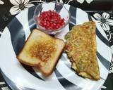 Cheese Masala Omelette recipe step 2 photo