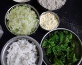ફુદીના મુઠીયા(fudina muthiarecipes in Gujarati) રેસીપી સ્ટેપ1ફોટો