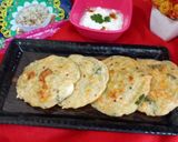 A picture of step 12 of Low-Oil Crispy Samak Rice Cheela for Fasting.