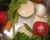 A picture of step 3 of Cannelloni with Shrimp, Buffalo Ricotta, and Cannellini Beans.