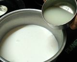 A picture of step 3 of Low fat paneer at home.