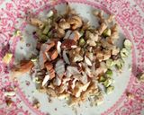 A picture of step 4 of #CookpadTurns6#Eggless Chocolate and dry fruit Cake.
