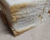A picture of step 2 of Cheese pull Pizza bread bomb.