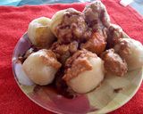 Foto langkah ke 10 dari resep Cilok Isi dengan Saus Kacang.