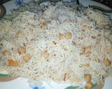 A picture of step 5 of Choly ka pulao.