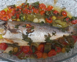 Foto del paso 1 de la receta: Lubina a la mediterránea