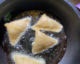 A picture of step 7 of Mutton Keema Samosa.