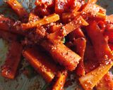 A picture of step 2 of Carrot pickle.