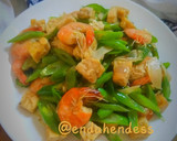 Foto langkah ke 3 dari resep Tumis Buncis Tempe Udang, Menu Bekal 🧡.